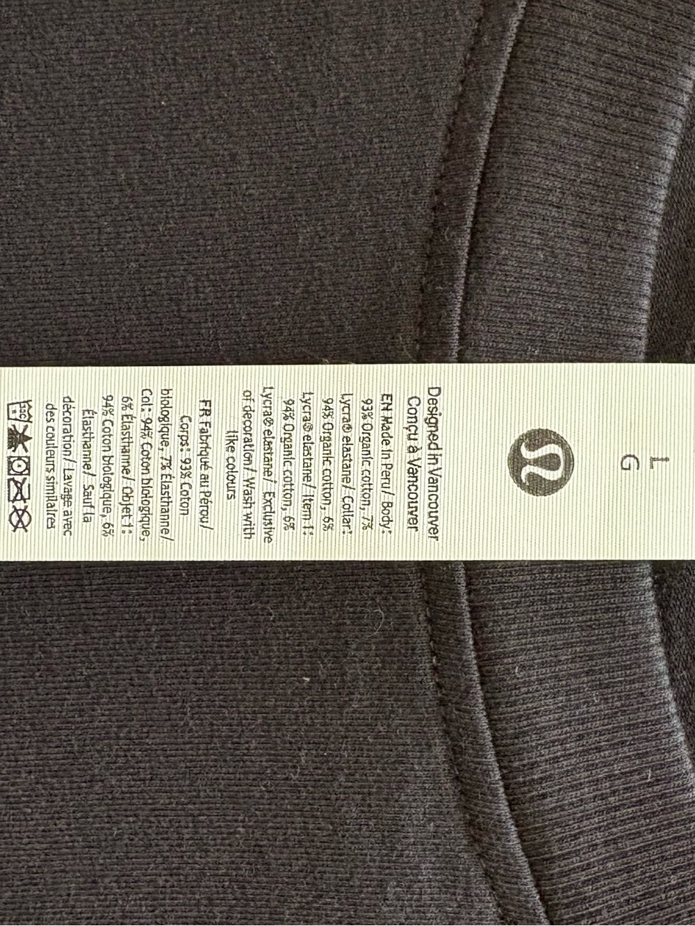 lululemon athletica Black Muscle Tee - Picture 5 of 5